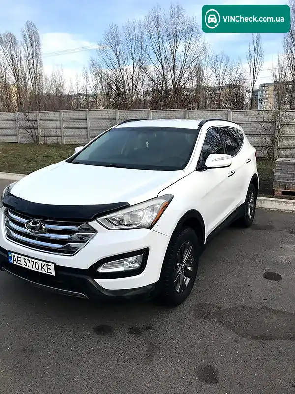 Hyundai Santa FE 2013, фото з оголошення 1 з 11, VIN 5XYZU3LB0DG002020