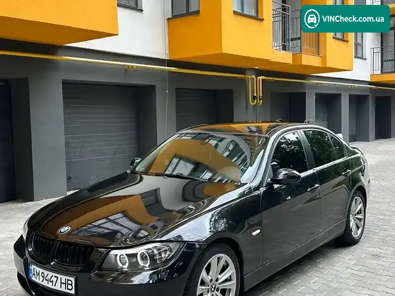 BMW 3 Series 2006, фото з оголошення 2 з 20, VIN WBAVC11090VD98698