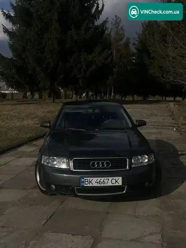 Audi A4 2002, фото з оголошення 1 з 20, VIN WAUZZZ8EX2A072514