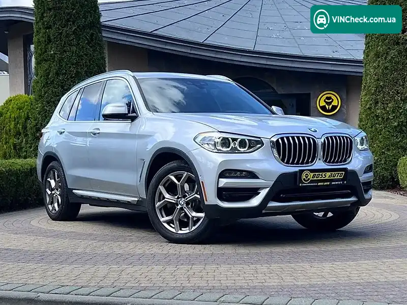 BMW X3 2021, фото з оголошення 1 з 20, VIN 5UXTY5C06M9H60936