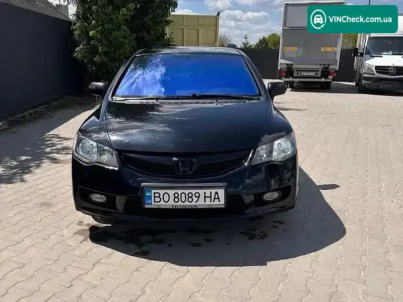 Honda Civic 2009, фото з оголошення 2 з 15, VIN NLAFD76509W030313