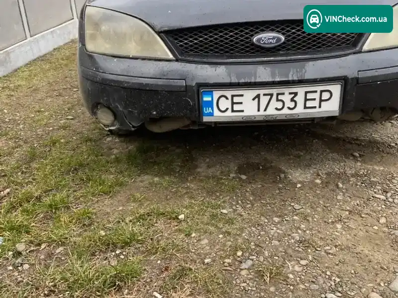 Ford Mondeo 2003, фото з оголошення 2 з 9, VIN WF0WXXGBBW3D36521