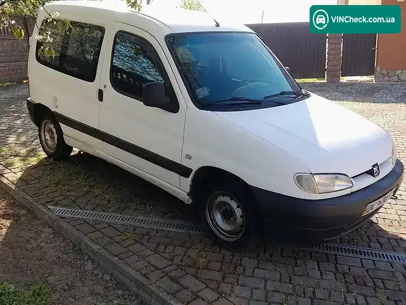 Peugeot Partner 2001, фото з оголошення 2 з 7, VIN VF35BWJYF60378441