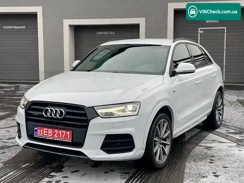 Audi Q3 2016, фото з оголошення 1 з 20, VIN WAUZZZ8U5HR040300