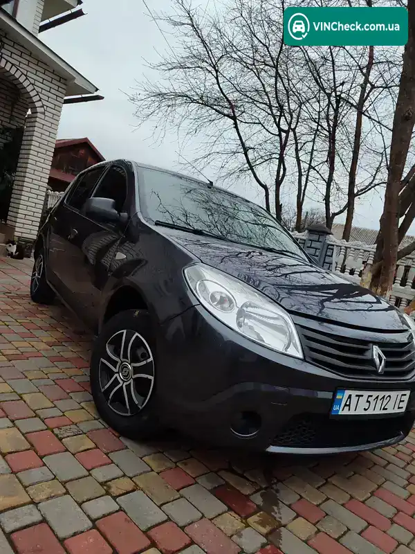 Renault Sandero 2009, фото з оголошення 2 з 20, VIN VF1BSRAAH41970589