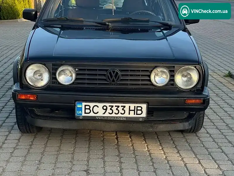 Volkswagen Golf 1989, фото з оголошення 1 з 20, VIN WVWZZZ1GZKW509913