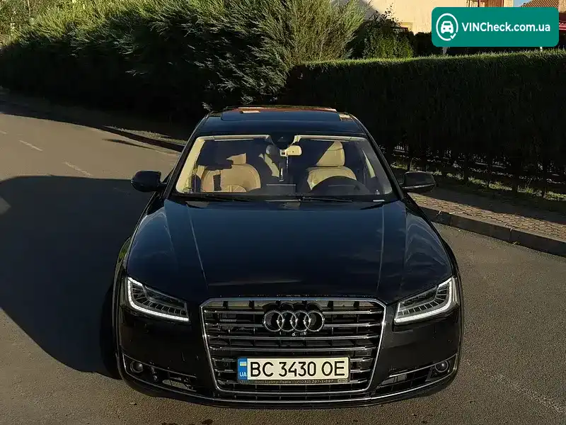 Audi A8 2014, фото з оголошення 2 з 18, VIN WAU32AFDXFN010244