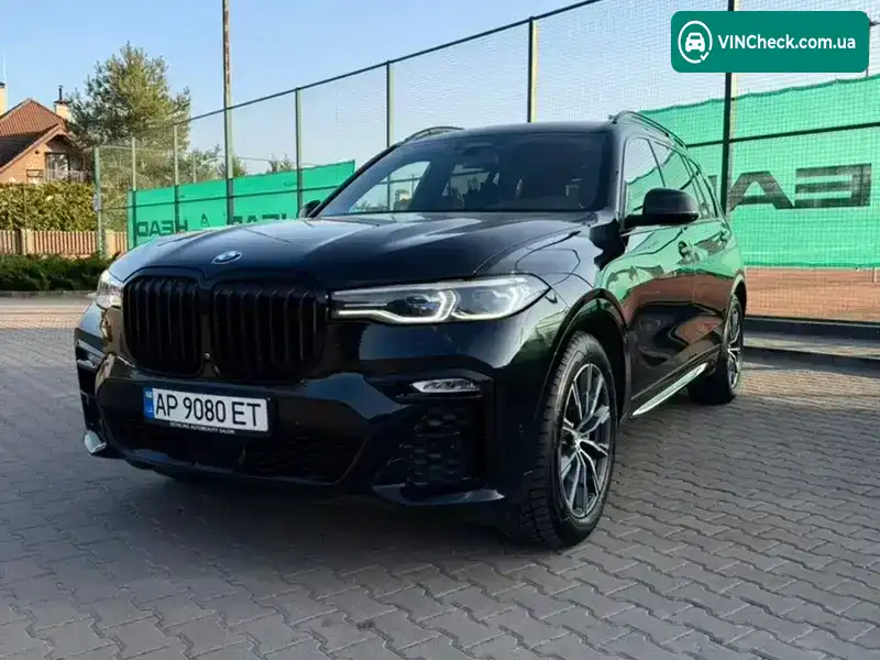BMW X7 2020, фото з оголошення 1 з 12, VIN WBACW010X09E43598