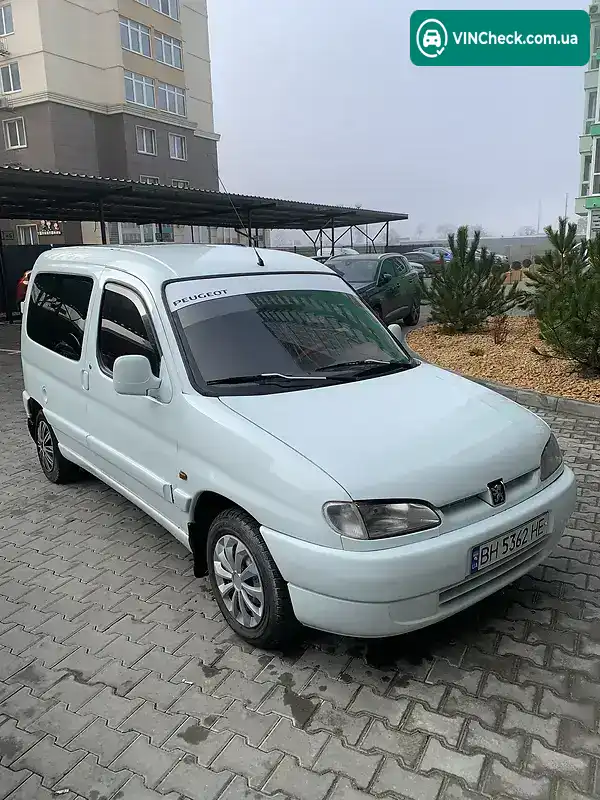 Peugeot Partner 1998, фото з оголошення 1 з 8, VIN VF35BA9AD60067342