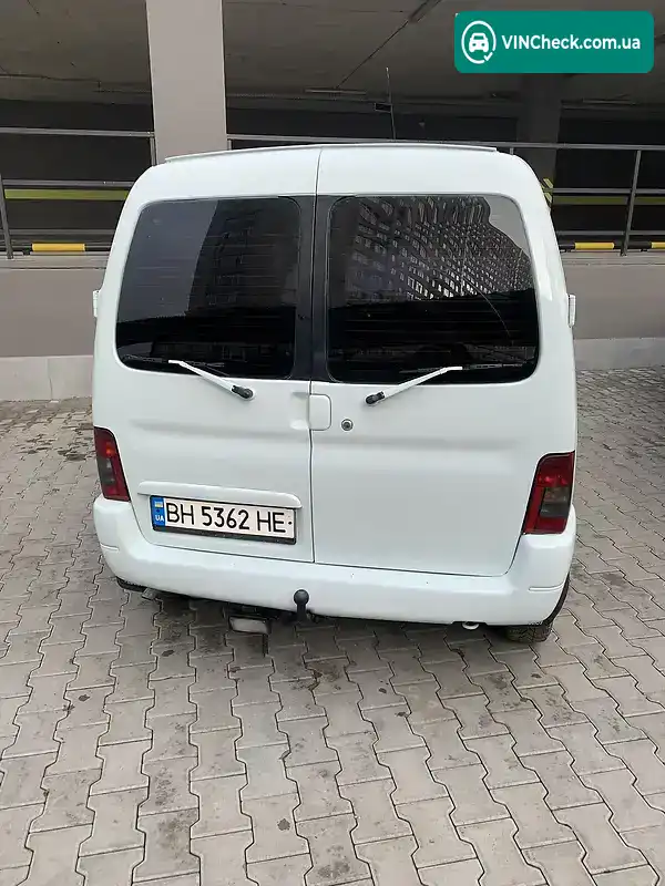 Peugeot Partner 1998, фото з оголошення 2 з 8, VIN VF35BA9AD60067342