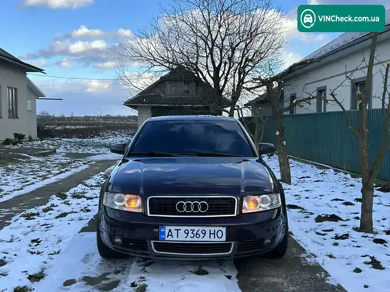 Audi A4 2002, фото з оголошення 1 з 21, VIN WAUZZZ8E93A189910