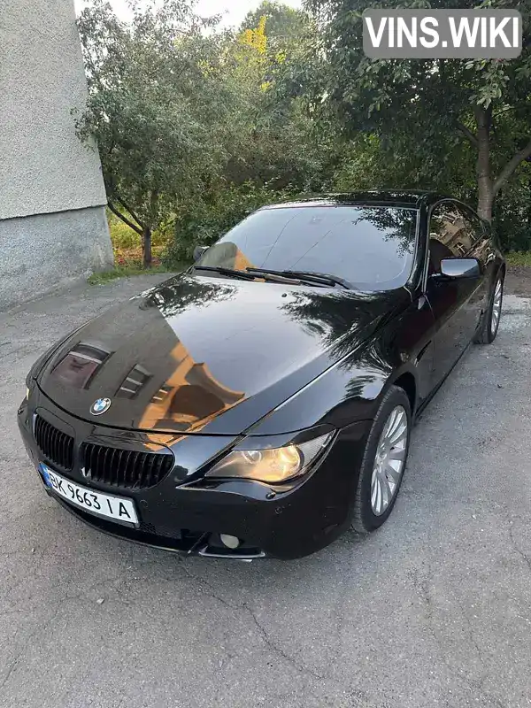 BMW 6 Series 2005, фото з оголошення 1 з 16, VIN WBAEH31050B700578