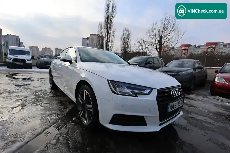 Audi A4 2017, фото з оголошення 2 з 21, VIN WAUZZZF43JA026659