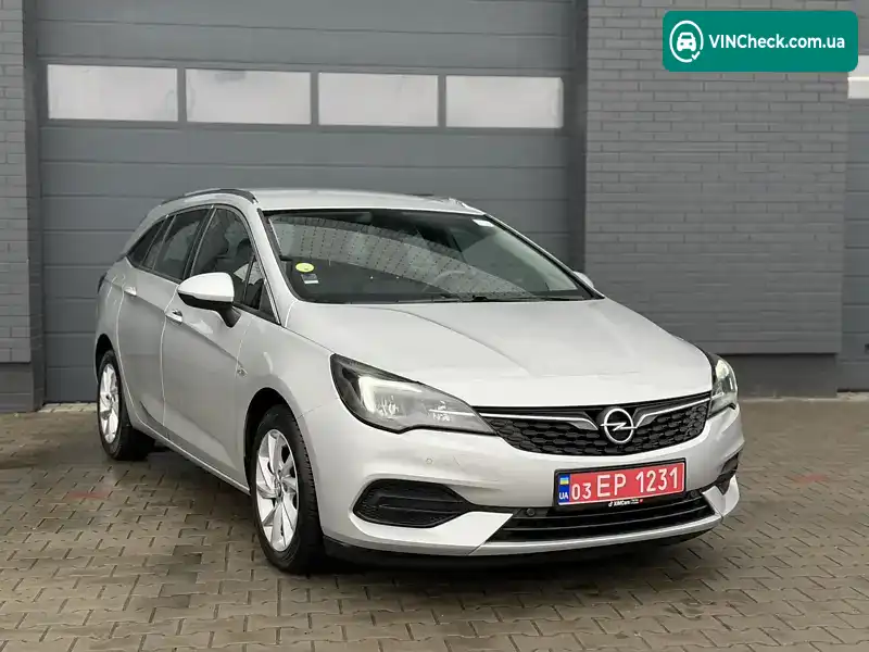 Opel Astra 2021, фото з оголошення 1 з 20, VIN W0VBE8EU7M8001101