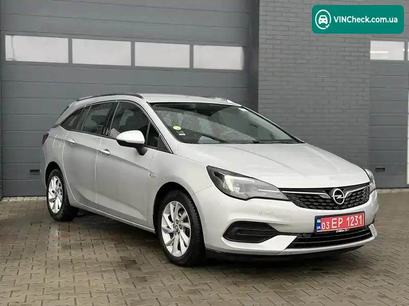 Opel Astra 2021, фото з оголошення 2 з 20, VIN W0VBE8EU7M8001101