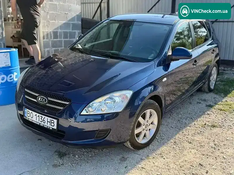 Kia Ceed 2007, фото з оголошення 1 з 15, VIN U5YFF24228L082539
