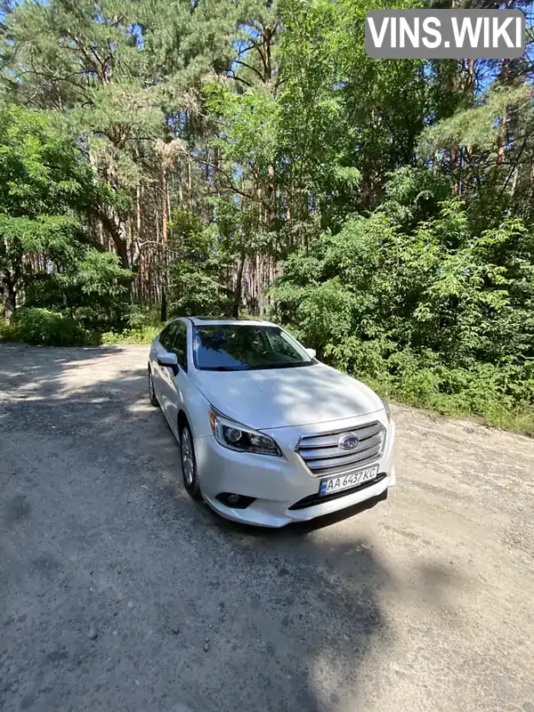 Subaru Legacy 2017, фото з оголошення 1 з 19, VIN 4S3BNAH69H3049040