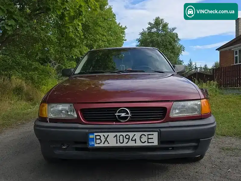 Opel Astra 1992, фото з оголошення 1 з 16, VIN W0L000059N2663665