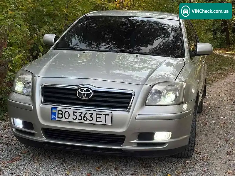 Toyota Avensis 2004, фото з оголошення 1 з 20, VIN SB1BR56L90E052912