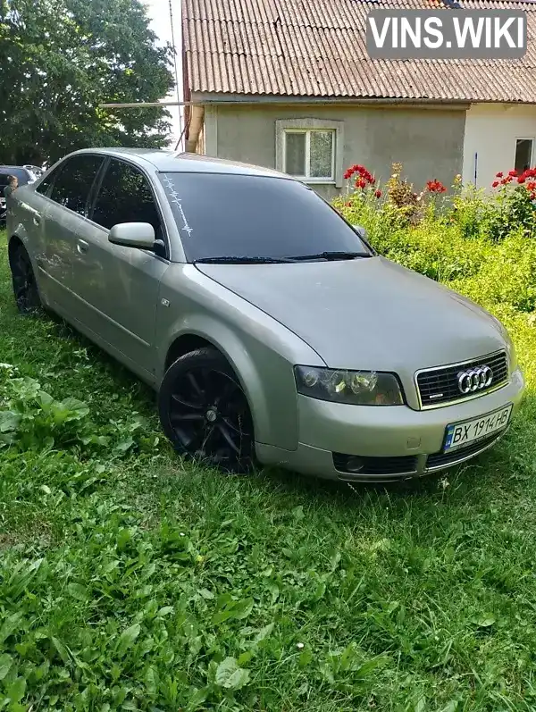 Audi A4 2001, фото з оголошення 2 з 21, VIN WAUZZZ8E52A054485