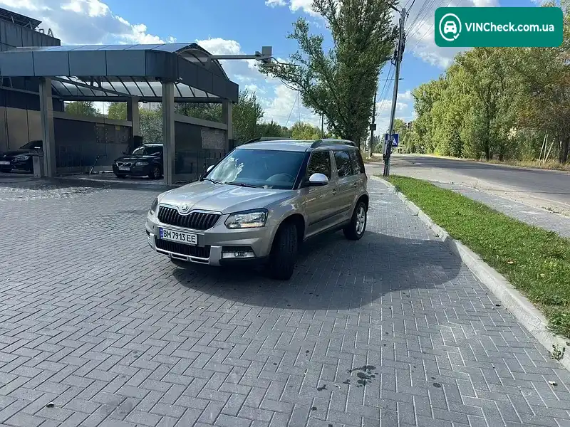 Skoda Yeti 2014, фото з оголошення 1 з 14, VIN TMBJD75L0F6010005