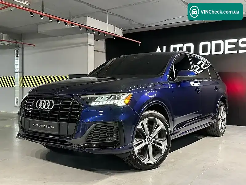 Audi Q7 2021, фото з оголошення 2 з 20, VIN WA1MXAF74MD031297