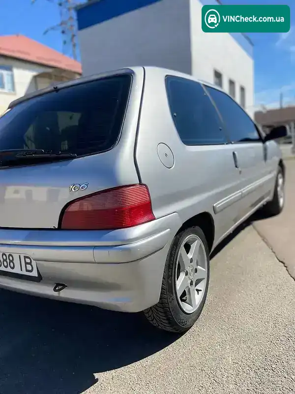 Peugeot 106 2000, фото з оголошення 2 з 20, VIN VF31CKFXL52513213