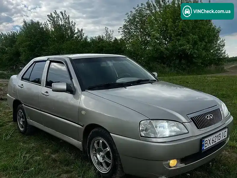 Chery Amulet 2007, фото з оголошення 2 з 14, VIN LVVDA11A08D016964