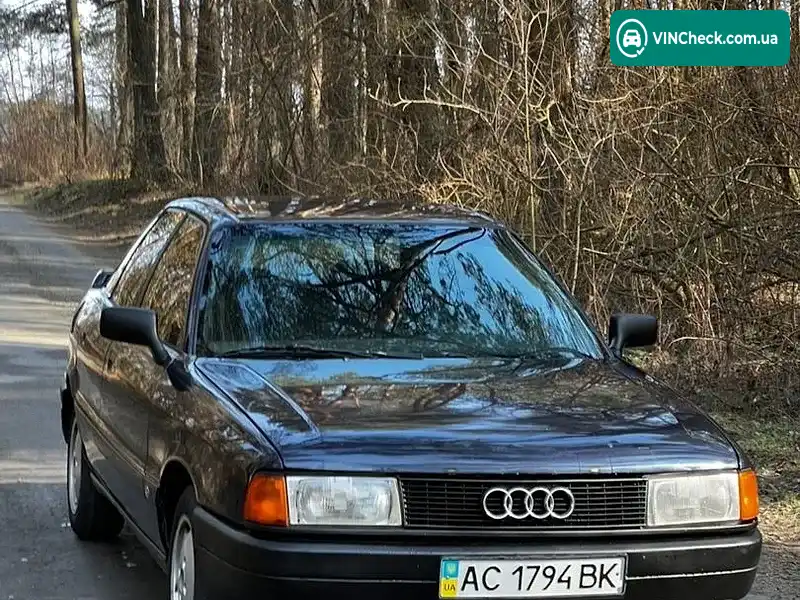 Audi 80 1990, фото з оголошення 2 з 10, VIN WAUZZZ8AZLA235559