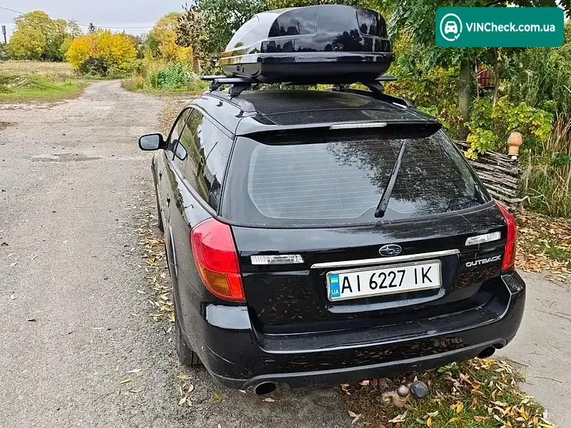 Subaru Outback 2006, фото з оголошення 1 з 12, VIN JF1BP98M56H051901