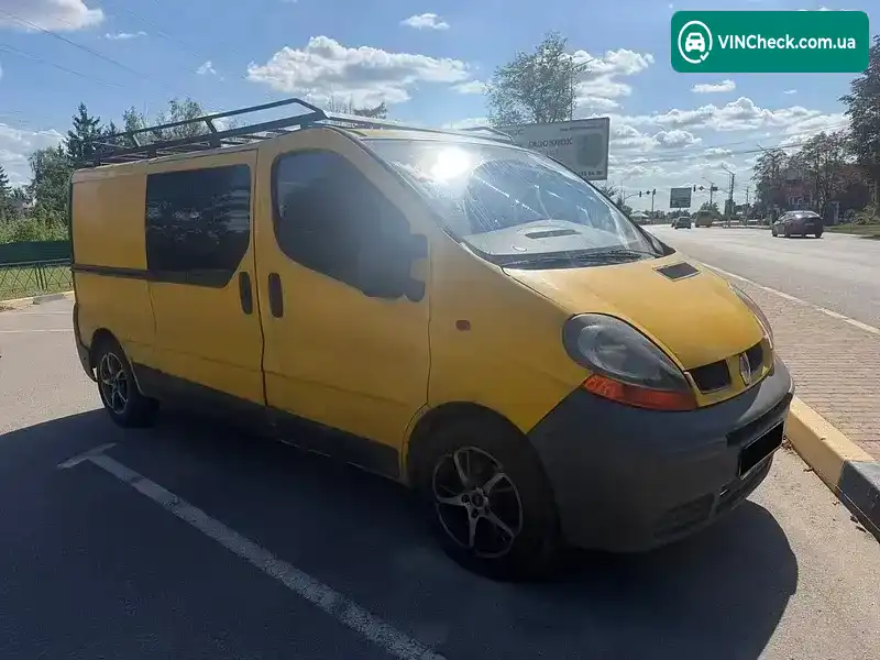Renault Trafic 2002, фото з оголошення 1 з 9, VIN VF1FLBBB52V133308