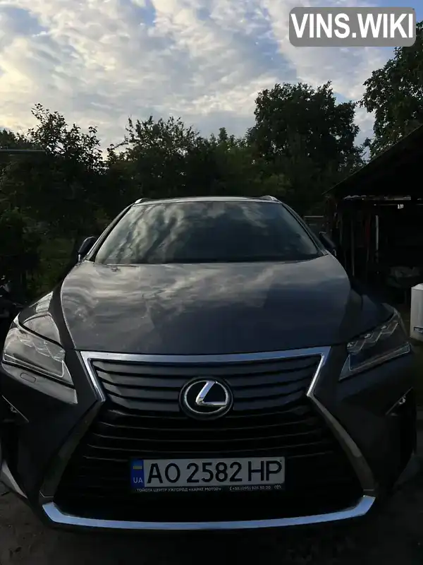 Lexus RX 2016, фото з оголошення 1 з 14, VIN JTJBAMCAX02014913