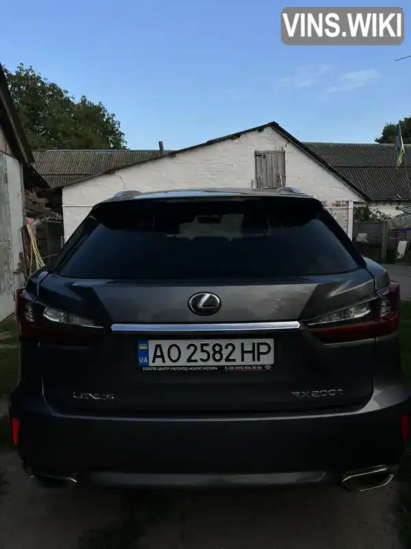 Lexus RX 2016, фото з оголошення 2 з 14, VIN JTJBAMCAX02014913
