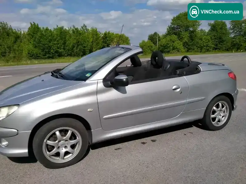 Peugeot 206 2007, фото з оголошення 1 з 17, VIN VF32DNFUA44555468