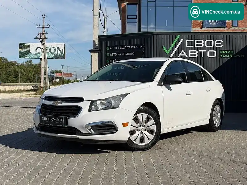 Chevrolet Cruze 2015, фото з оголошення 1 з 20, VIN 1G1PC5SG5G7206969