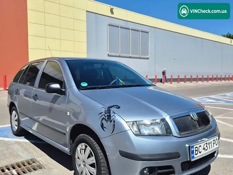 Skoda Fabia 2006, фото з оголошення 1 з 20, VIN TMBJY26YX64568991