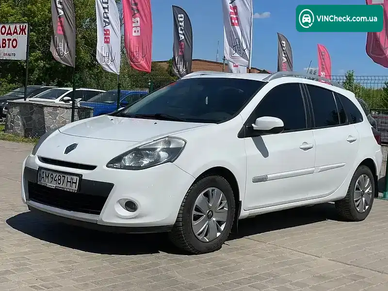 Renault Clio 2012, фото з оголошення 1 з 21, VIN VF1KR2H0H47872744