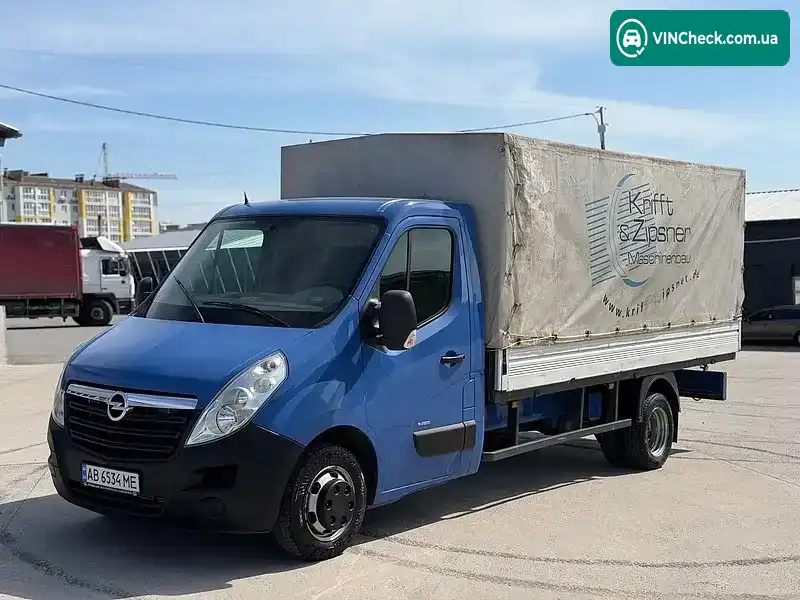 Opel Movano 2013, фото з оголошення 1 з 20, VIN W0LMUU8F4C8044102