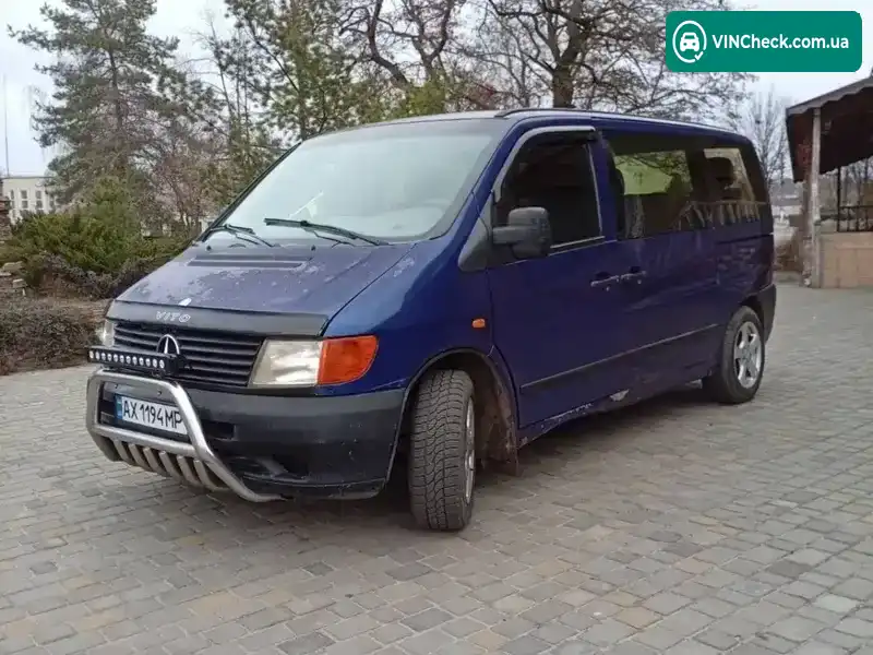 Mercedes-Benz Vito 2000, фото з оголошення 1 з 10, VIN VSA63809413259950