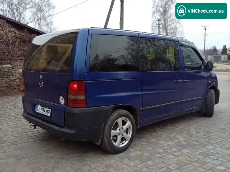 Mercedes-Benz Vito 2000, фото з оголошення 2 з 10, VIN VSA63809413259950