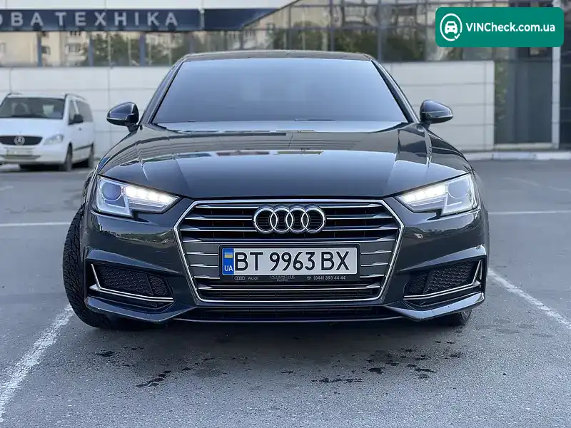 Audi A4 2018, фото з оголошення 1 з 19, VIN WAUKMAF49JA224518