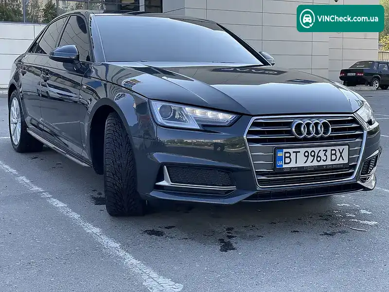 Audi A4 2018, фото з оголошення 2 з 19, VIN WAUKMAF49JA224518
