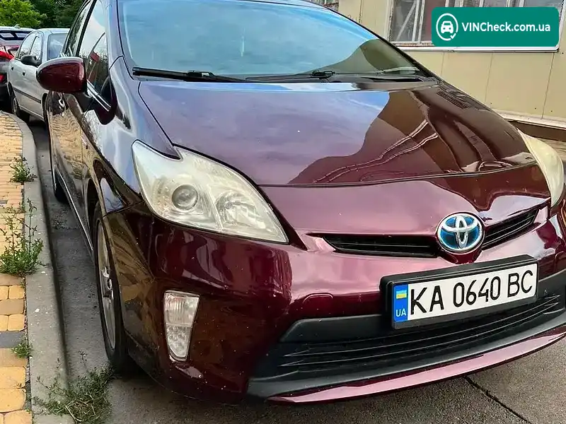 Toyota Prius 2012, фото з оголошення 1 з 5, VIN JTDKN3DU5D5574109