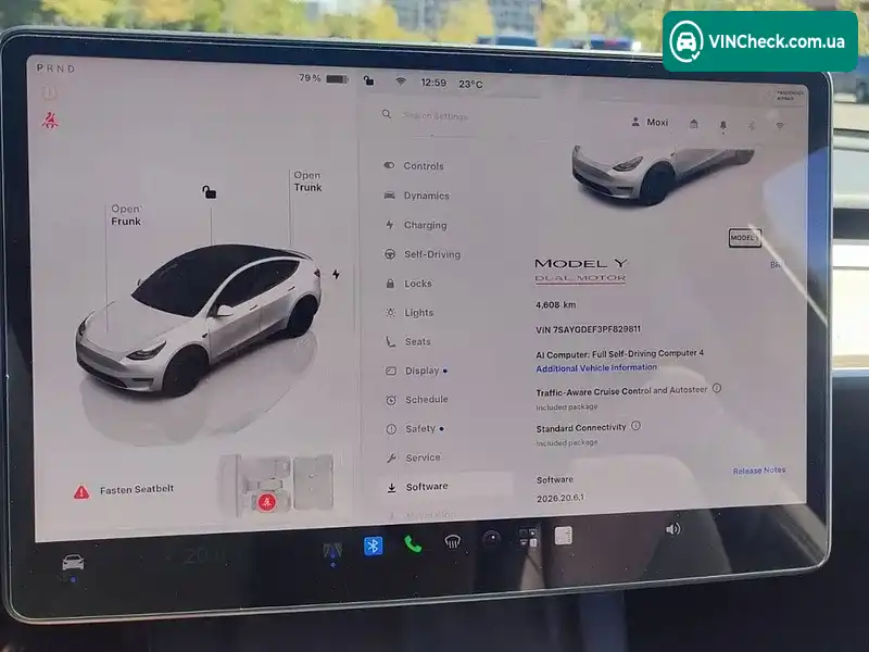 Tesla Model Y 2023, фото з оголошення 2 з 11, VIN 7SAYGDEF3PF829811