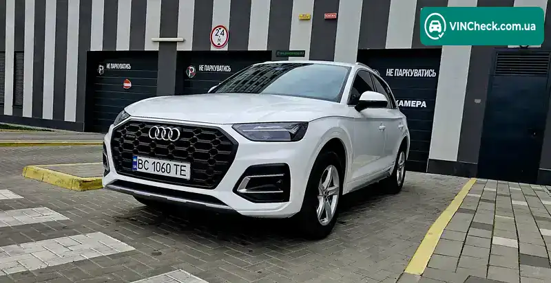 Audi Q5 2021, фото з оголошення 1 з 20, VIN WA1AAAFY0M2137982