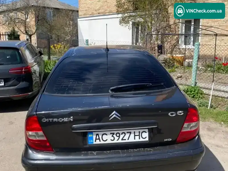 Citroen C5 2003, фото з оголошення 2 з 12, VIN VF7DCRHZB76482892
