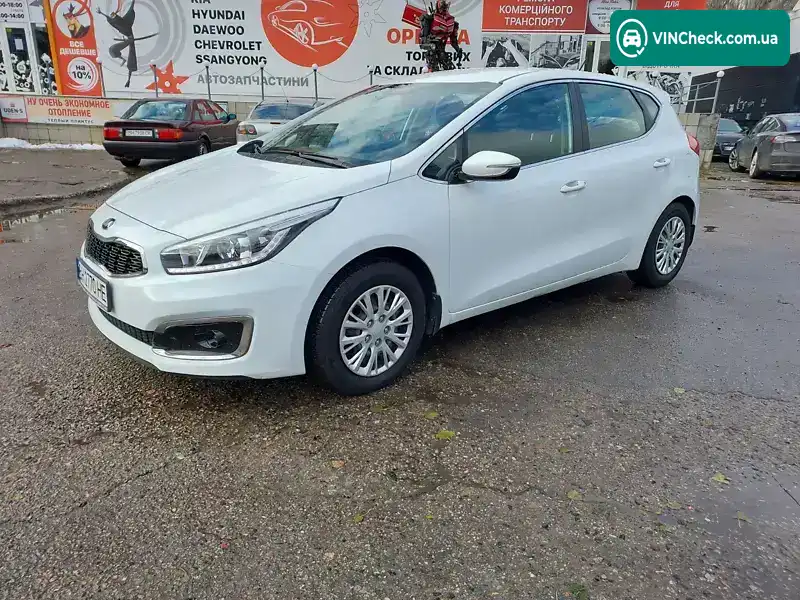 Kia Ceed 2016, фото з оголошення 1 з 6, VIN U5YHN516GGL236618