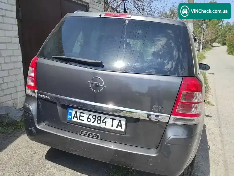Opel Zafira 2009, фото з оголошення 2 з 5, VIN W0L0AHM759G077852