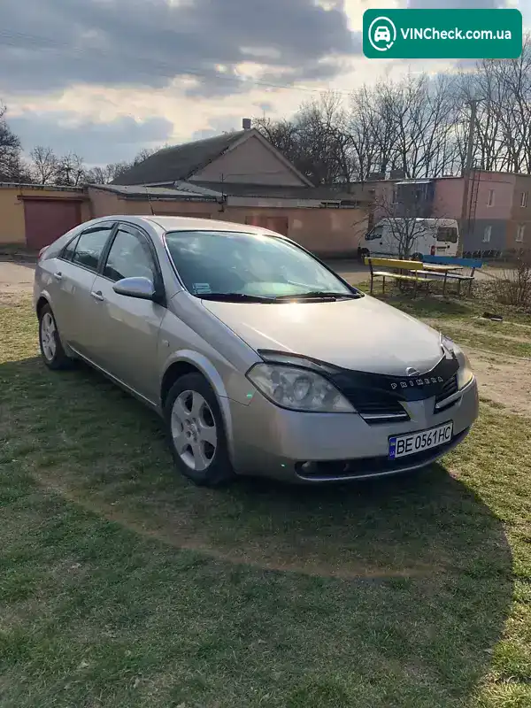 Nissan Primera 2004, фото з оголошення 1 з 6, VIN SJNFFAP12U0206926