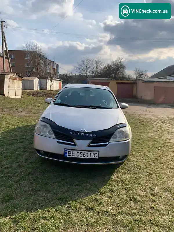 Nissan Primera 2004, фото з оголошення 2 з 6, VIN SJNFFAP12U0206926